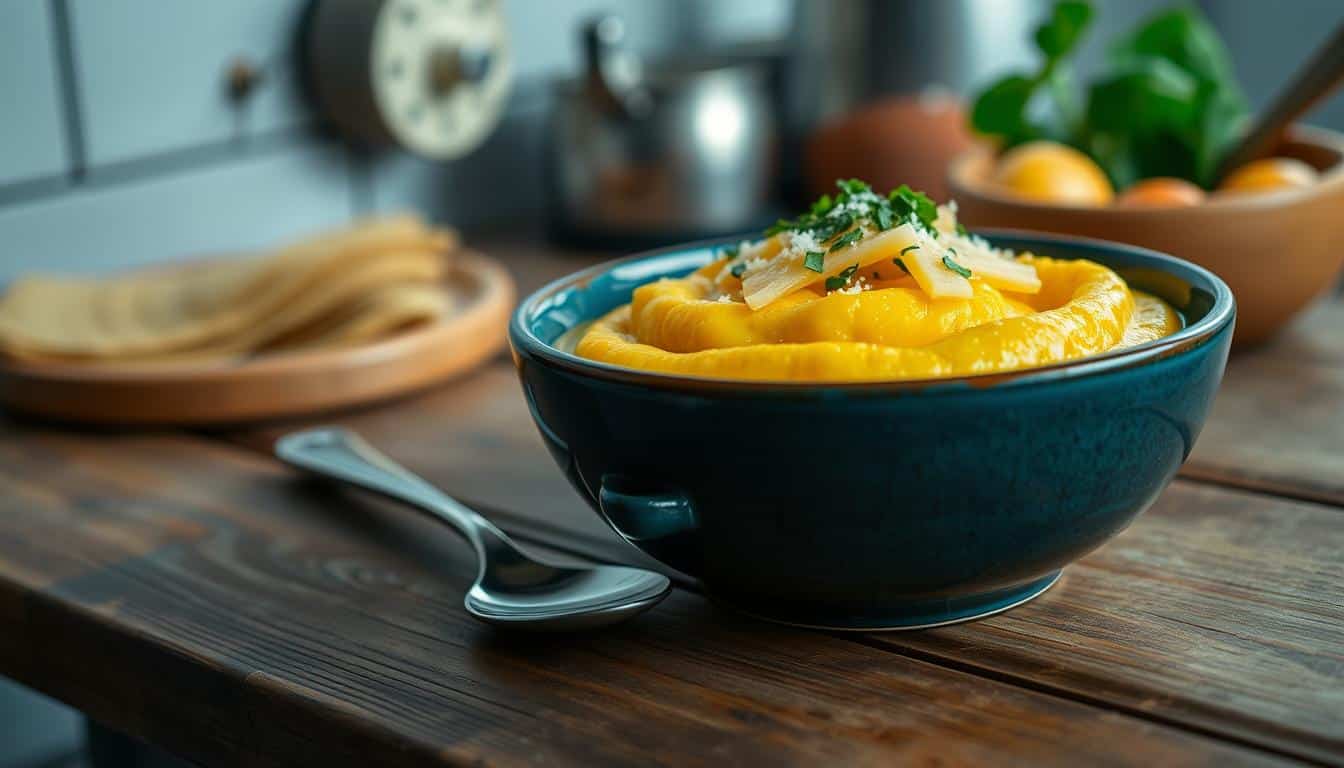 How to Make Cheesy Polenta for Dinner