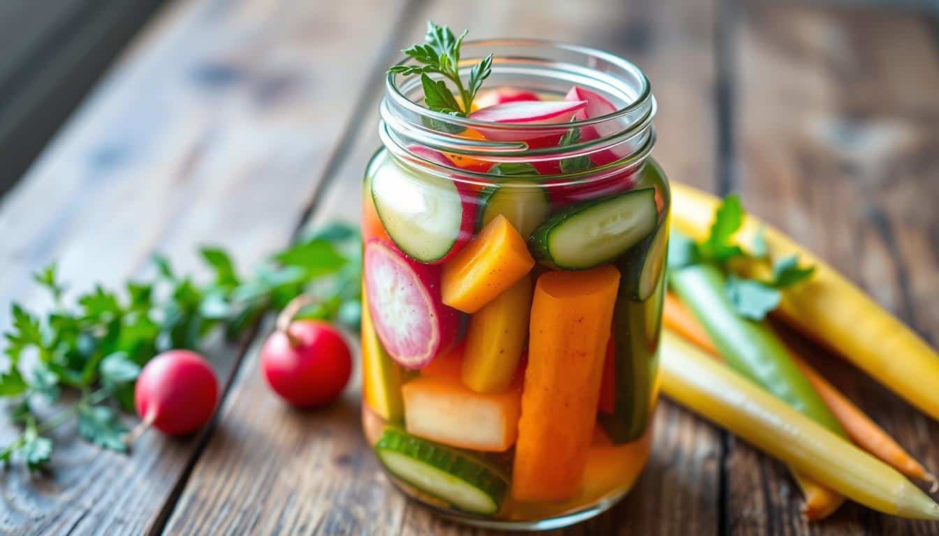 Quick Pickled Vegetables for a Tangy Side