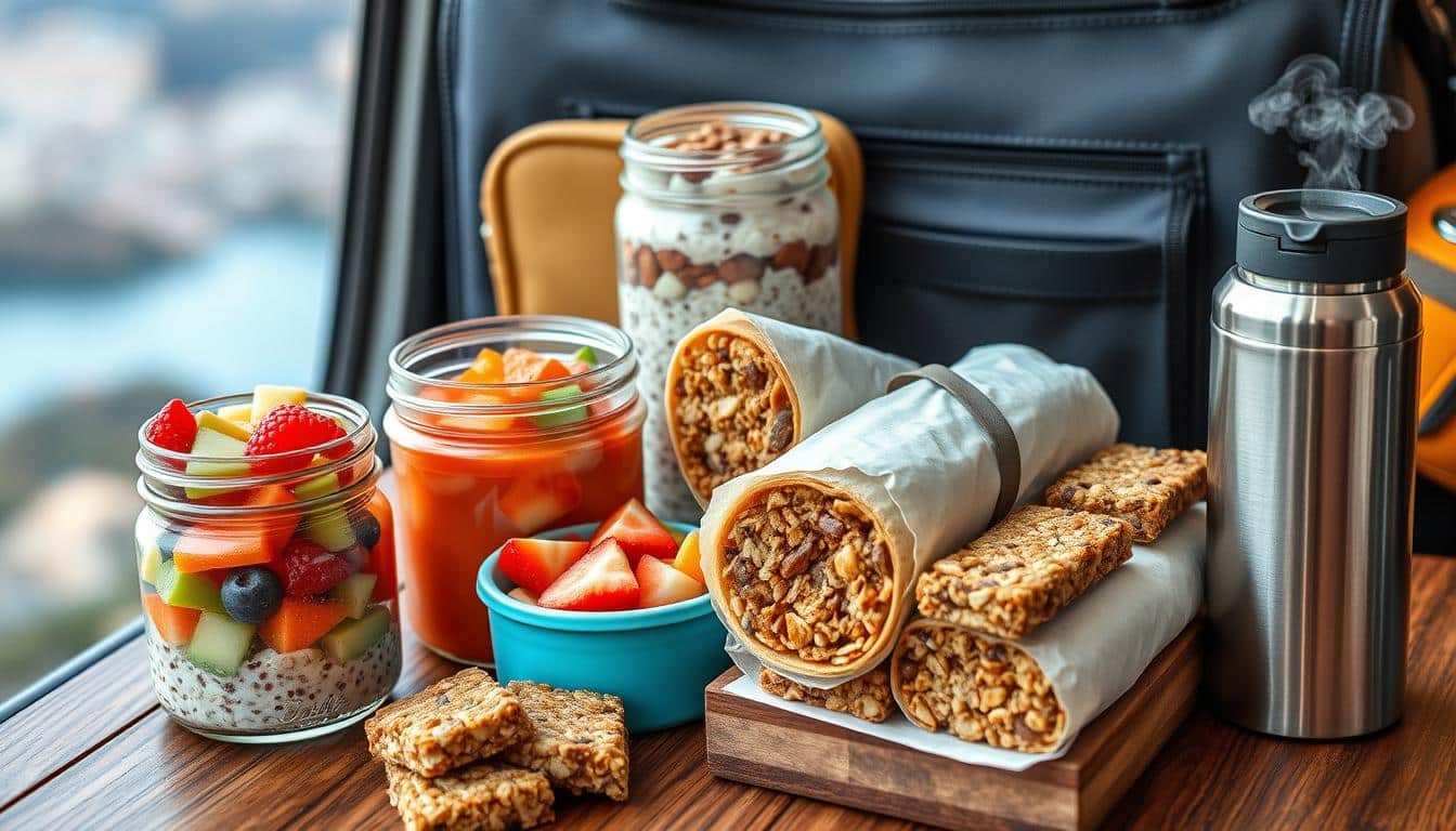 portable breakfast options for traveling