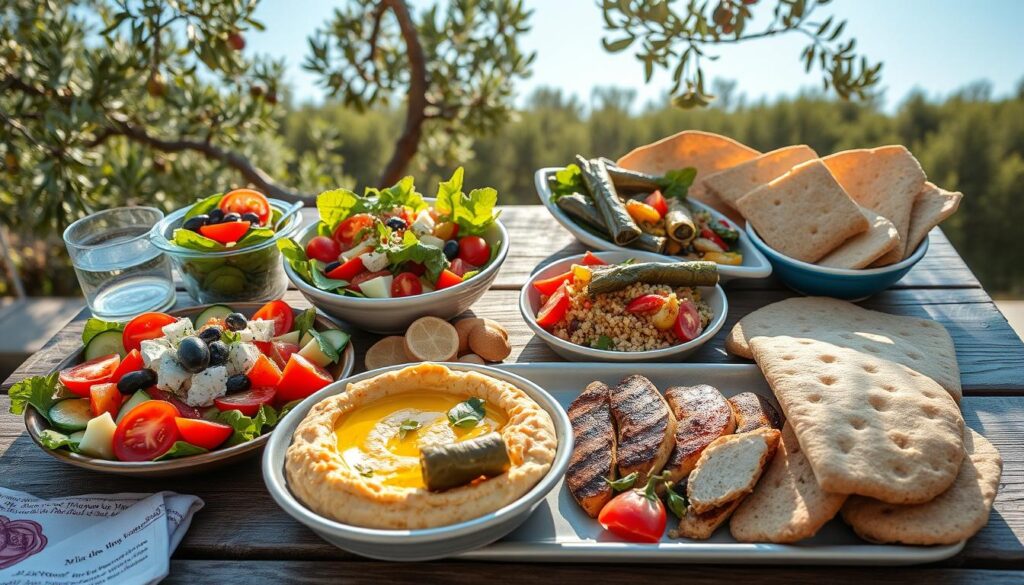 Mediterranean diet lunch ideas