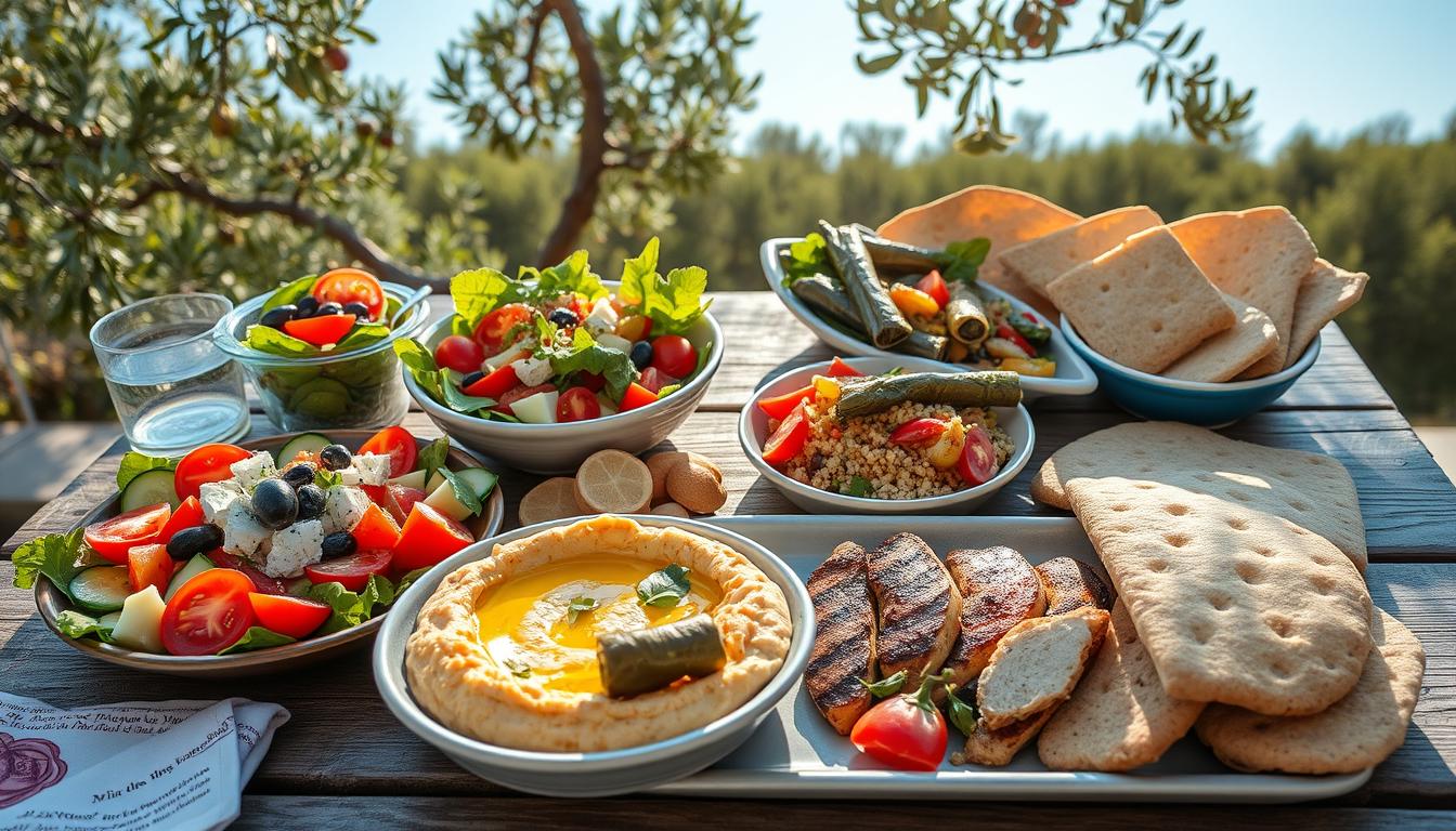 Mediterranean diet lunch ideas