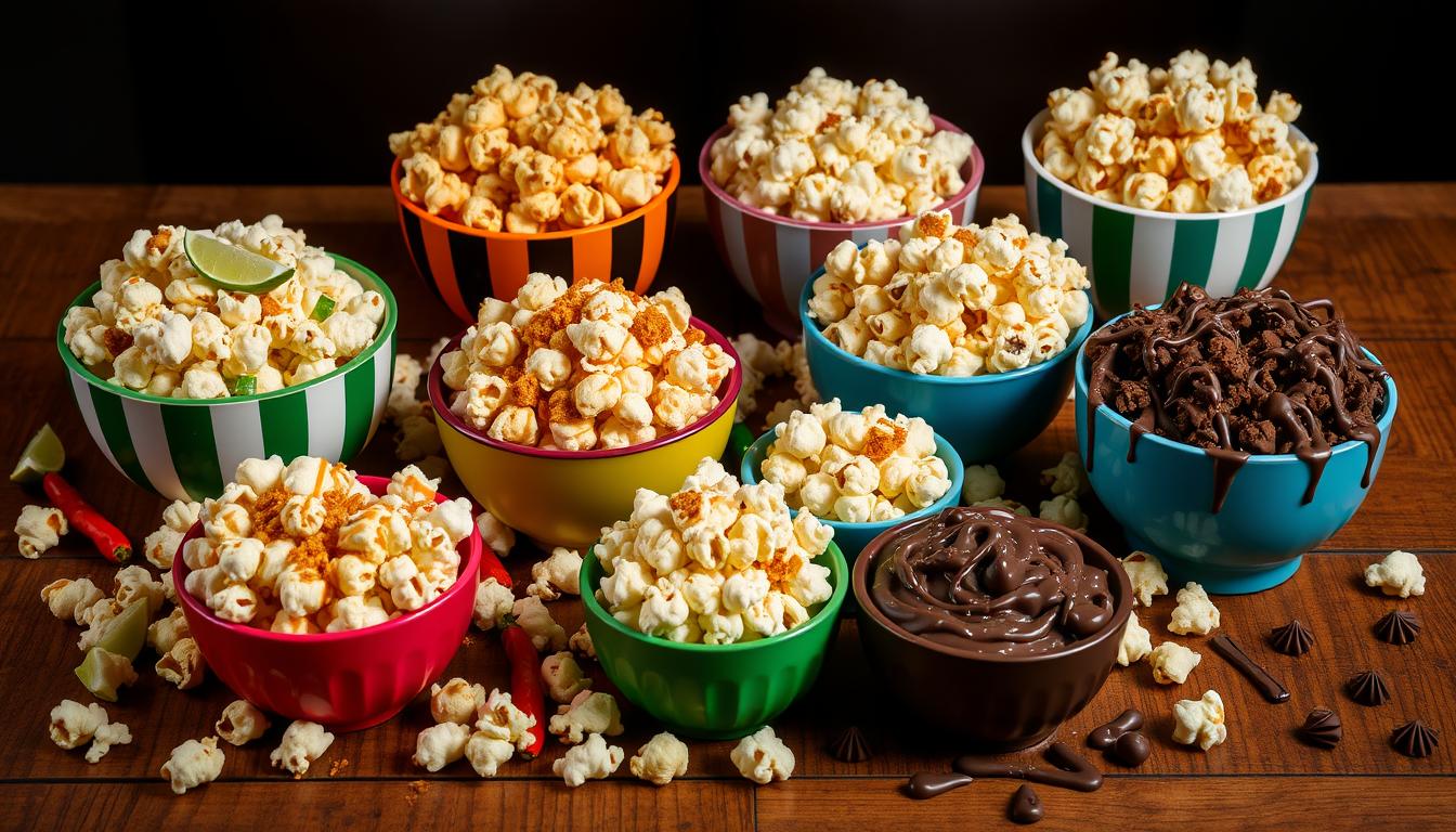 creative popcorn flavors for movie night